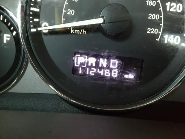 1J8HG58238C101635 - 2008 JEEP COMMANDER BLACK photo 8