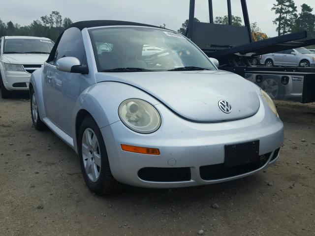 3VWRG31Y67M420696 - 2007 VOLKSWAGEN NEW BEETLE SILVER photo 1