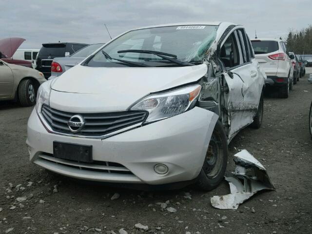 3N1CE2CP2EL354800 - 2014 NISSAN VERSA NOTE WHITE photo 2