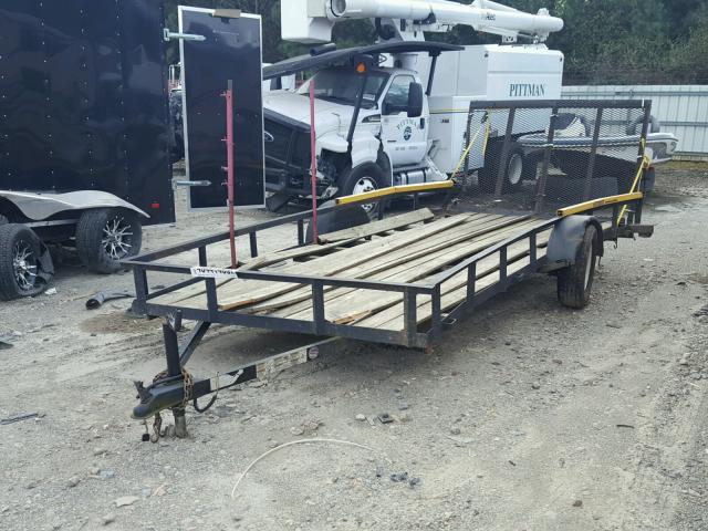 4YMUL1019CV017505 - 2012 UTILITY TRAILER BLACK photo 2