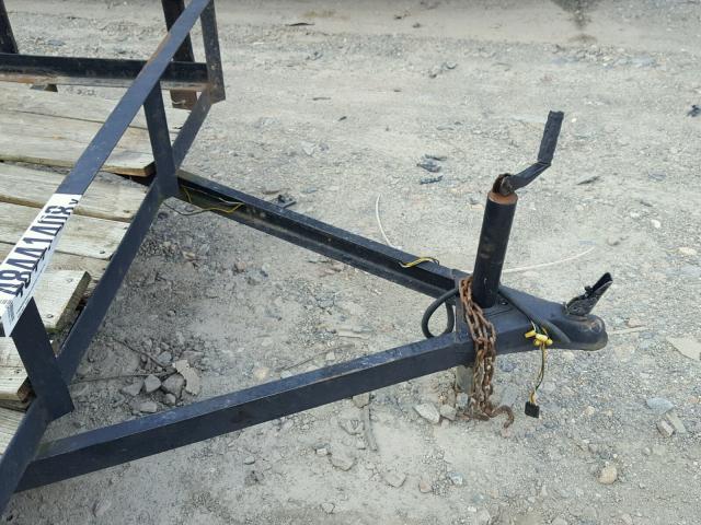 4YMUL1019CV017505 - 2012 UTILITY TRAILER BLACK photo 7