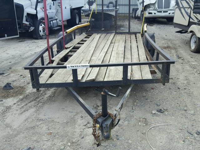4YMUL1019CV017505 - 2012 UTILITY TRAILER BLACK photo 8
