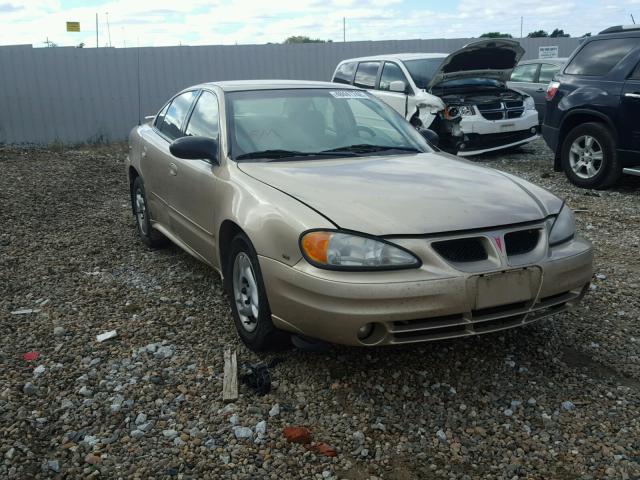 1G2NE52E25M168787 - 2005 PONTIAC GRAND AM S ოქროსფერი ფოტო 1