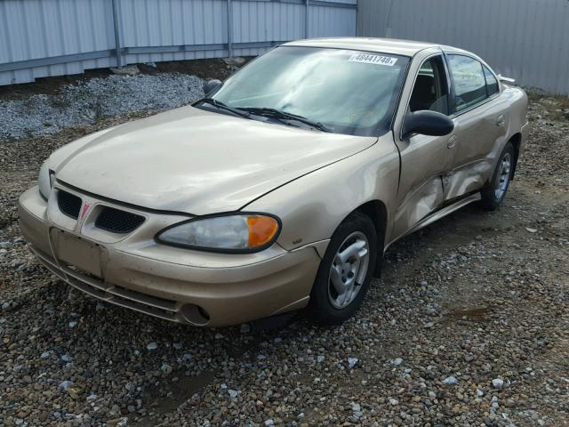 1G2NE52E25M168787 - 2005 PONTIAC GRAND AM S ოქროსფერი ფოტო 2