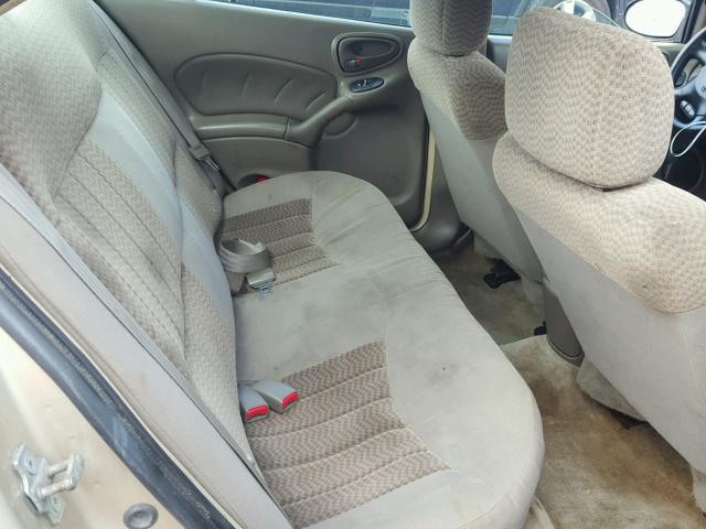 1G2NE52E25M168787 - 2005 PONTIAC GRAND AM S ოქროსფერი ფოტო 6