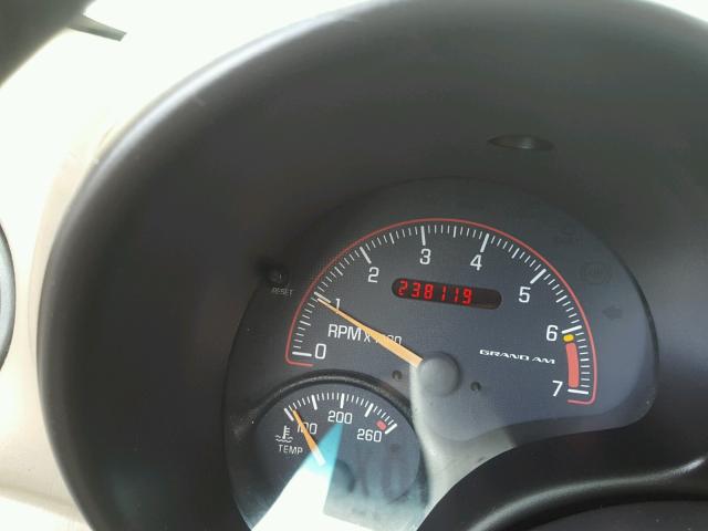 1G2NE52E25M168787 - 2005 PONTIAC GRAND AM S ოქროსფერი ფოტო 8