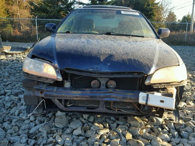 1HGCG557X2A818104 - 2002 HONDA ACCORD SE BLUE photo 9