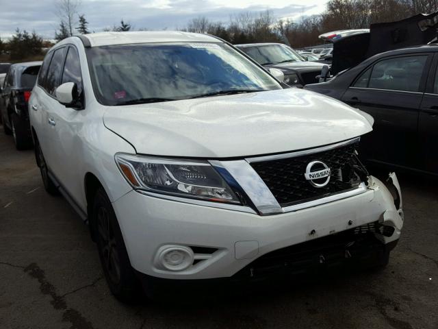 5N1AR2MM4DC686465 - 2013 NISSAN PATHFINDER WHITE photo 1