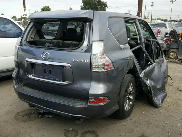 JTJJM7FX1F5116578 - 2015 LEXUS GX PREMIUM GRAY photo 4