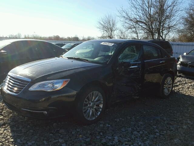 1C3CCBCG8EN121351 - 2014 CHRYSLER 200 LIMITE BLACK photo 2