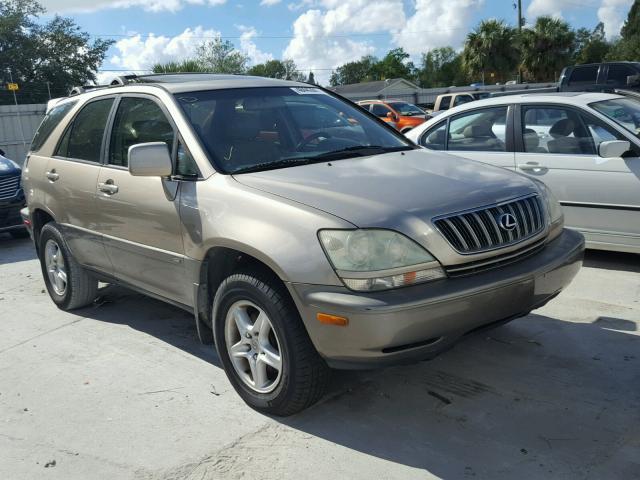 JTJGF10U210090014 - 2001 LEXUS RX 300 TAN photo 1