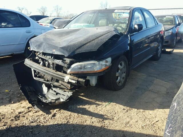 JHMCG56671C025185 - 2001 HONDA ACCORD EX BLACK photo 2