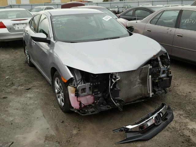 2HGFC2F56HH029480 - 2017 HONDA CIVIC LX SILVER photo 1