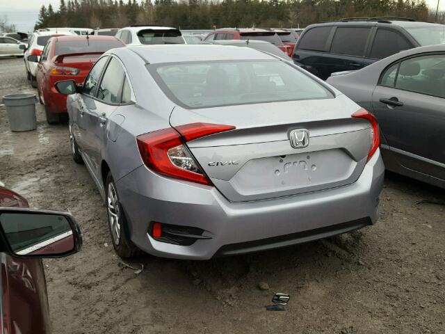 2HGFC2F56HH029480 - 2017 HONDA CIVIC LX SILVER photo 3