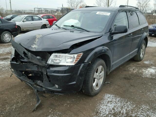 3D4PG5FV1AT271280 - 2010 DODGE JOURNEY SX BLACK photo 2