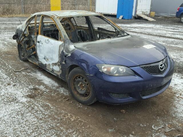 JM1BK12F861434793 - 2006 MAZDA 3 I BLUE photo 1