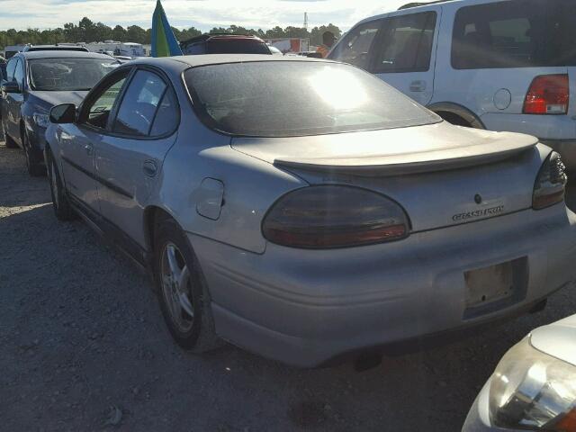 1G2WP52K3YF212017 - 2000 PONTIAC GRAND PRIX BROWN photo 3