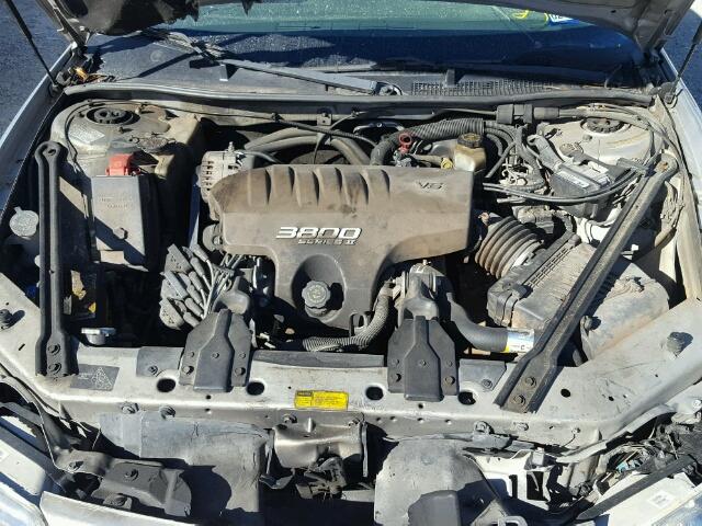 1G2WP52K3YF212017 - 2000 PONTIAC GRAND PRIX BROWN photo 7