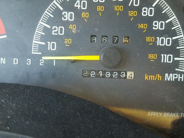 1G2WP52K3YF212017 - 2000 PONTIAC GRAND PRIX BROWN photo 8