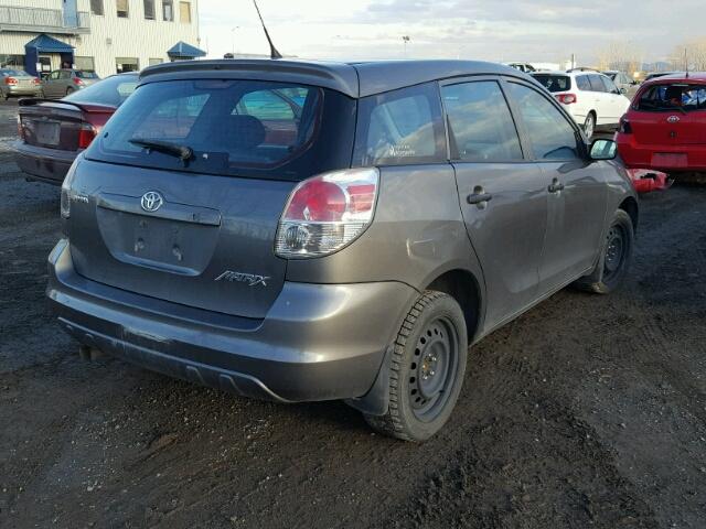 2T1KR32E66C595721 - 2006 TOYOTA COROLLA MA GRAY photo 4