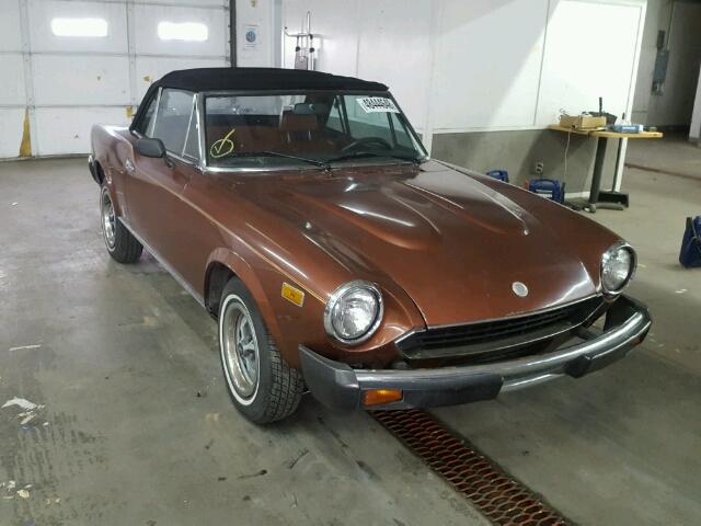 124CS20157275 - 1979 FIAT 124 BROWN photo 1