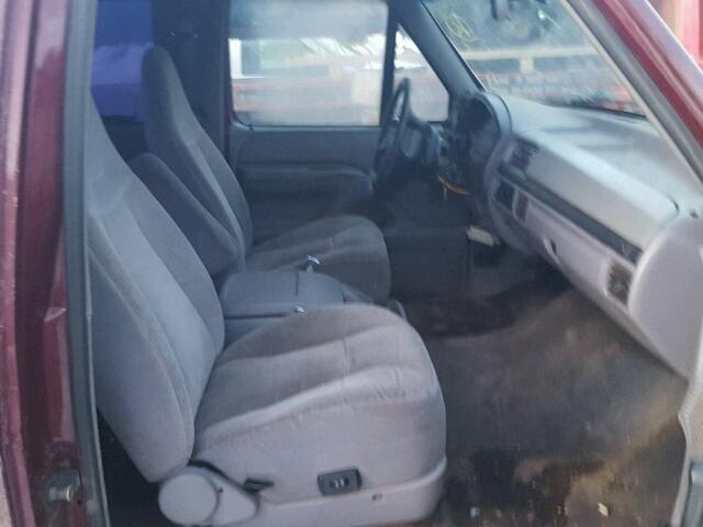 1FTEX15N7TKA14899 - 1996 FORD F150 ბურგუნდია ფოტო 5