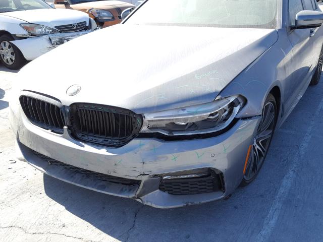 WBAJE5C55JWA92733 - 2018 BMW 540 I Синій фото 9