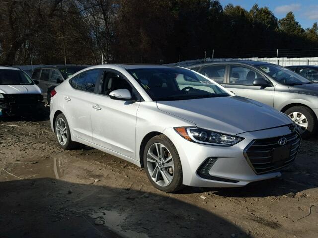 KMHD84LF5HU295419 - 2017 HYUNDAI ELANTRA SE SILVER photo 1