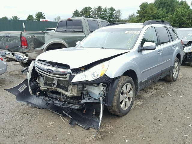 4S4BRDKC4C2203006 - 2012 SUBARU OUTBACK 3. SILVER photo 2