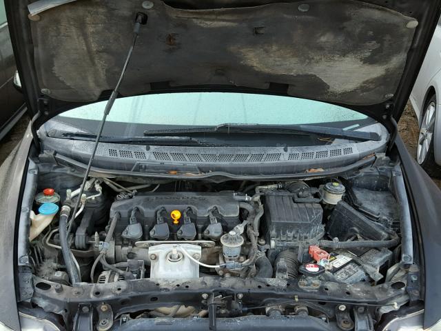 1HGFA16847L112904 - 2007 HONDA CIVIC EX Schwarz Foto 7