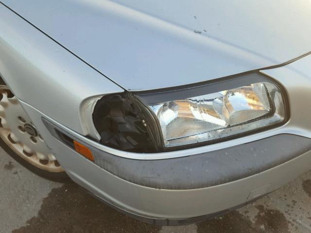 YV1TS97D5X1047852 - 1999 VOLVO S80 GRAY photo 9