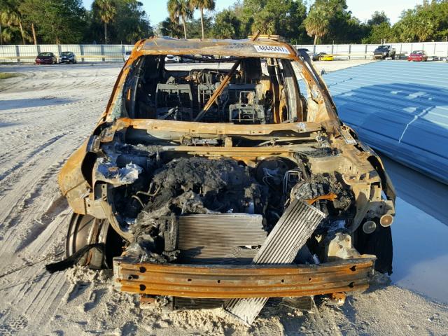 1FM5K8GT0EGB77477 - 2014 FORD EXPLORER S BURN photo 9