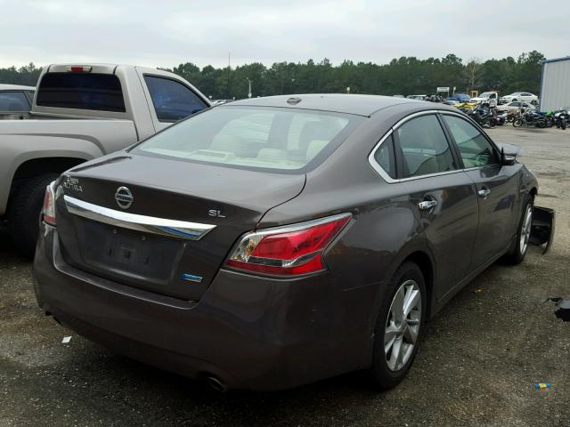 1N4AL3AP6EN252893 - 2014 NISSAN ALTIMA 2.5 BROWN photo 4