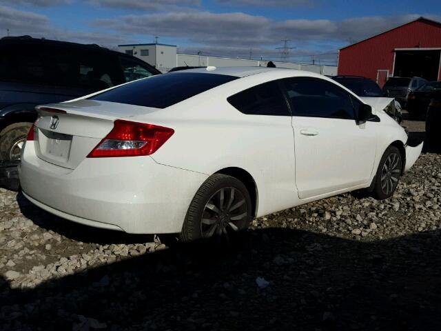 2HGFG3B93DH004405 - 2013 HONDA CIVIC EXL أبيض صورة 4