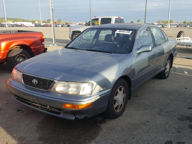 4T1BF12B5TU072669 - 1996 TOYOTA AVALON XL GREEN photo 2