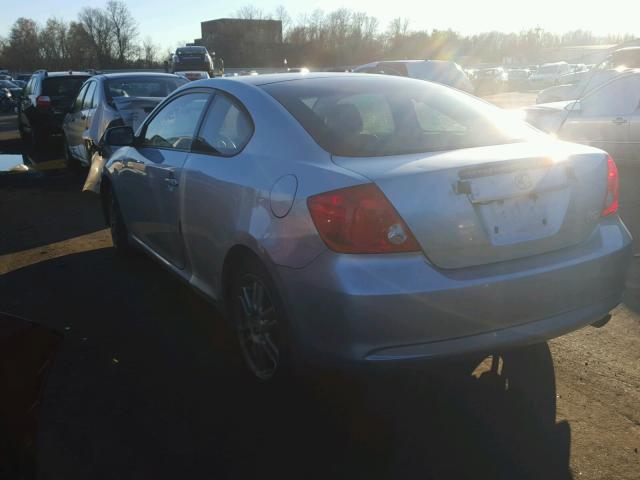 JTKDE167860098466 - 2006 TOYOTA SCION TC BLUE photo 3