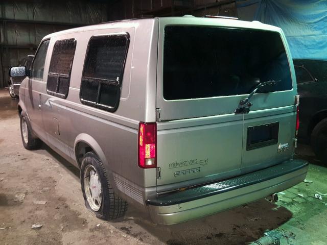 1GDDM19X43B516927 - 2003 GMC SAFARI XT GRAY photo 3