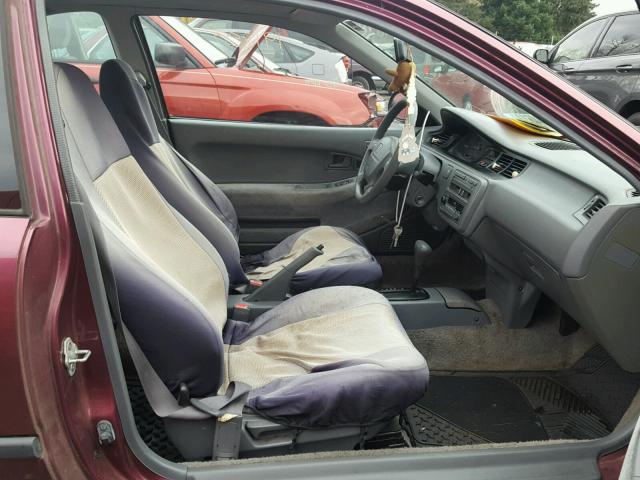 1HGEJ1255PL017808 - 1993 HONDA CIVIC EX PURPLE photo 5