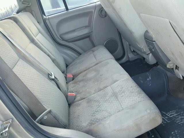 1J4GL38K75W593593 - 2005 JEEP LIBERTY RE BROWN photo 6