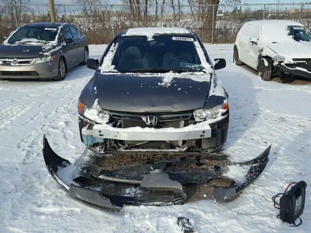 2HGFG12378H010410 - 2008 HONDA CIVIC DX-G GRAY photo 9