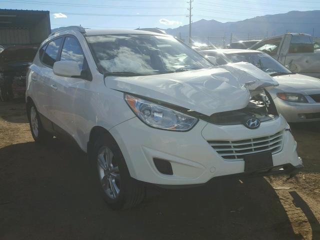 KM8JU3AC8BU261516 - 2011 HYUNDAI TUCSON GLS WHITE photo 1