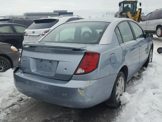 1G8AJ52F43Z165463 - 2003 SATURN ION LEVEL BLUE photo 4