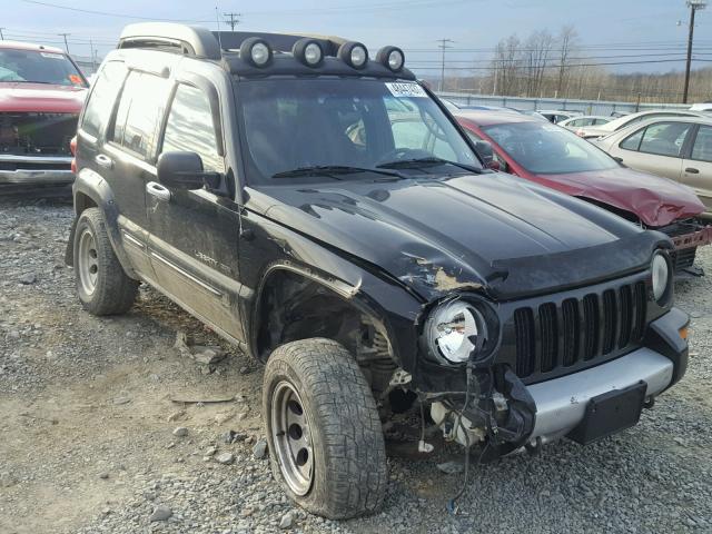 1J4GL38KX3W667019 - 2003 JEEP LIBERTY RE BLACK photo 1
