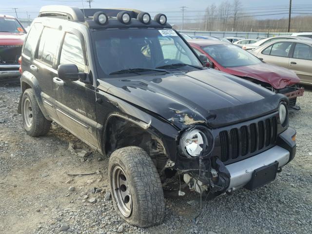 1J4GL38KX3W667019 - 2003 JEEP LIBERTY RE BLACK photo 2