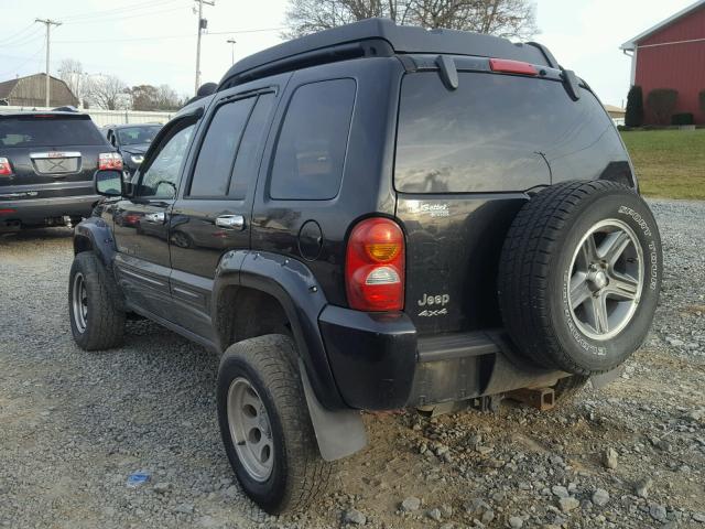 1J4GL38KX3W667019 - 2003 JEEP LIBERTY RE BLACK photo 3