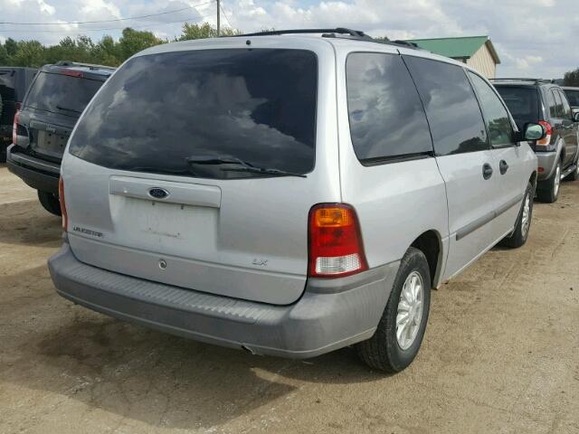 2FMZA51461BB84763 - 2001 FORD WINDSTAR L SILVER photo 4