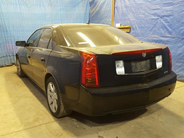 1G6DP567650219568 - 2005 CADILLAC CTS HI FEA BLACK photo 3