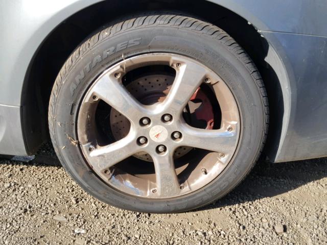 2G2WC58C271124691 - 2007 PONTIAC GRAND PRIX GRAY photo 9