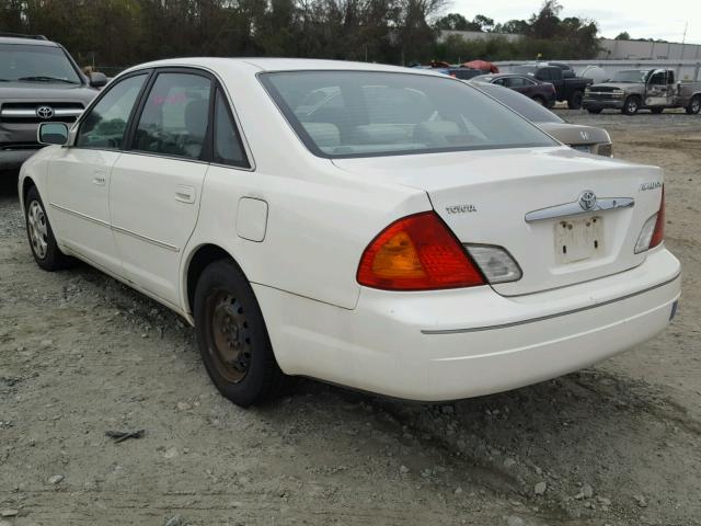 4T1BF28B1YU012666 - 2000 TOYOTA AVALON XL WHITE photo 3