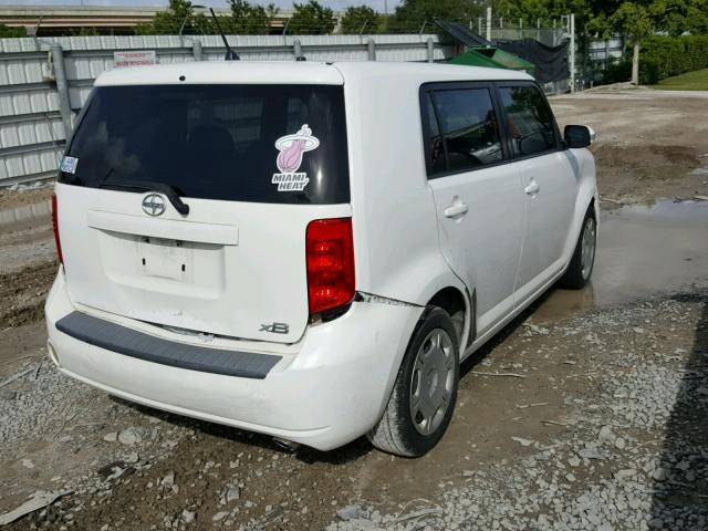 JTLZE4FE7A1117125 - 2010 TOYOTA SCION XB თეთრი ფოტო 4